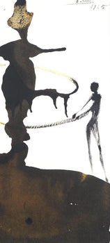 Salvador Dali, Composition (Michler/Lpsinger 1600; Field 69-3), Biblia Sacra, Lithograph