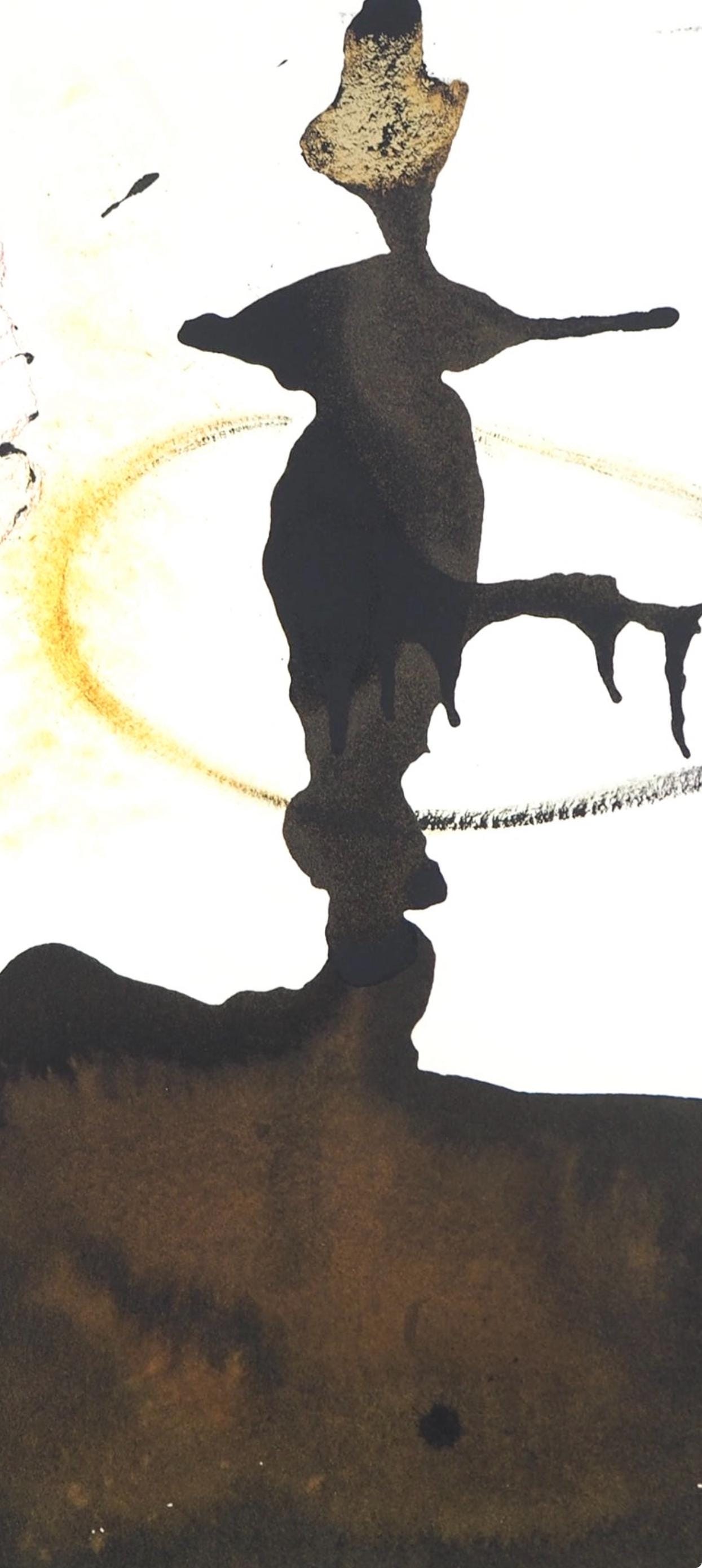 Salvador Dali, Composition (Michler/Lpsinger 1600; Field 69-3), Biblia Sacra, Lithograph