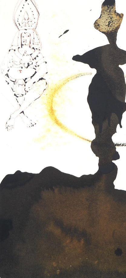 Salvador Dali, Composition (Michler/Lpsinger 1600; Field 69-3), Biblia Sacra, Lithograph