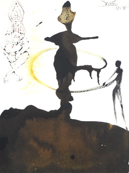 Salvador Dali, Composition (Michler/Lpsinger 1600; Field 69-3), Biblia Sacra, Lithograph