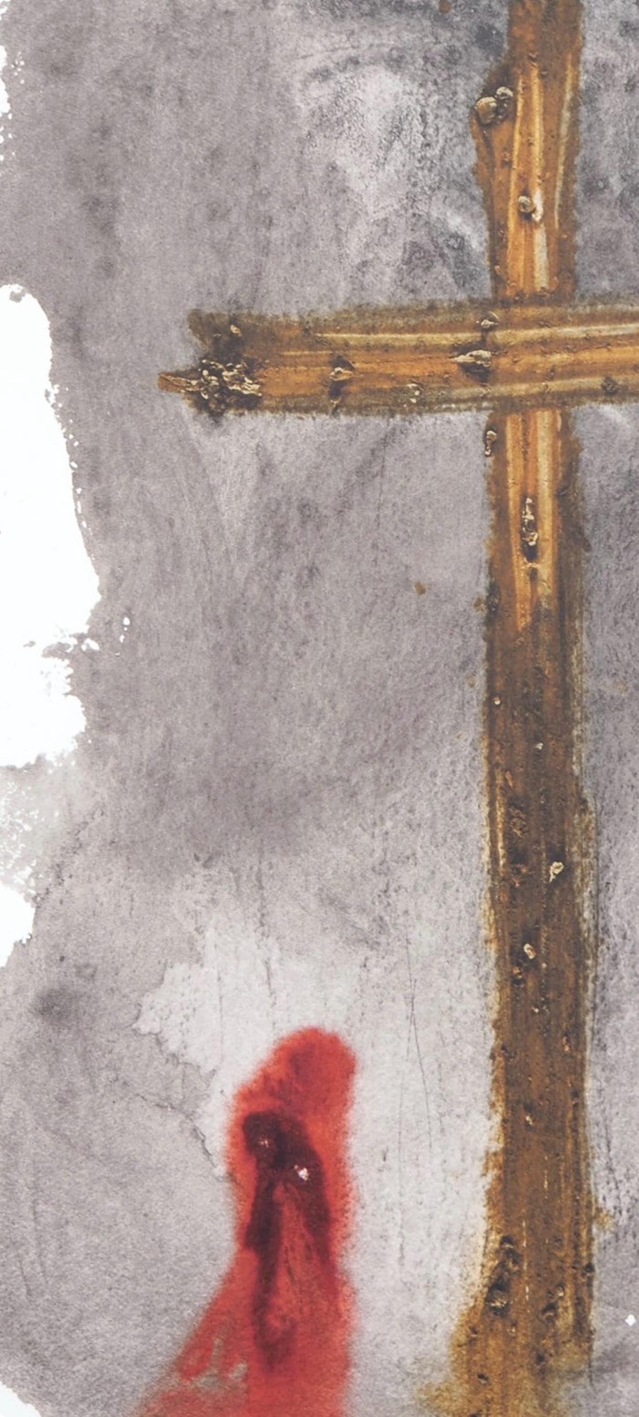 Salvador Dali, Composition (Michler/Lpsinger 1600; Field 69-3), Biblia Sacra, Lithograph