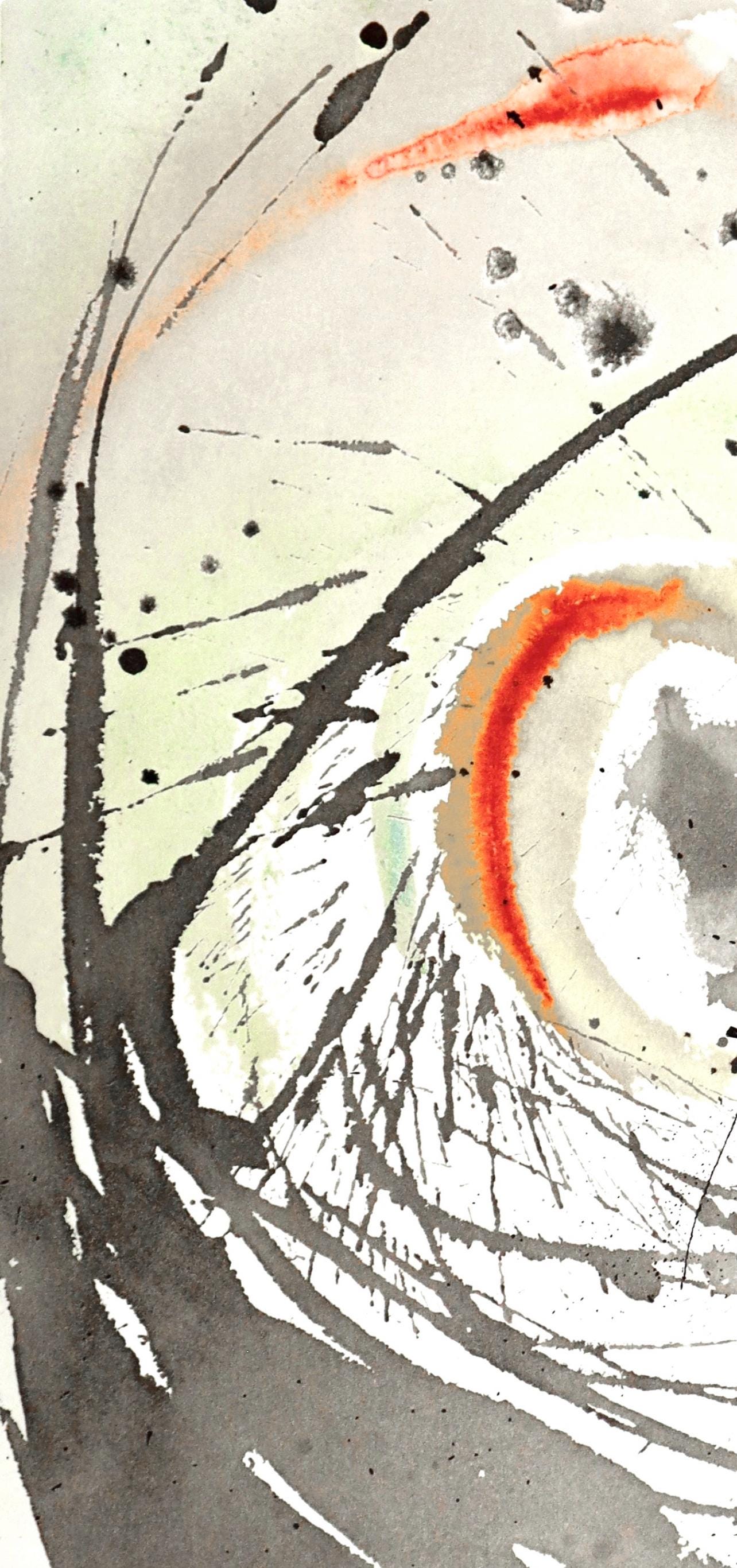 Salvador Dali, Composition (Michler/Lpsinger 1600; Field 69-3), Biblia Sacra, Lithograph