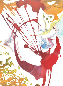 Salvador Dali, Composition (Michler/Lpsinger 1600; Field 69-3), Biblia Sacra, Lithograph