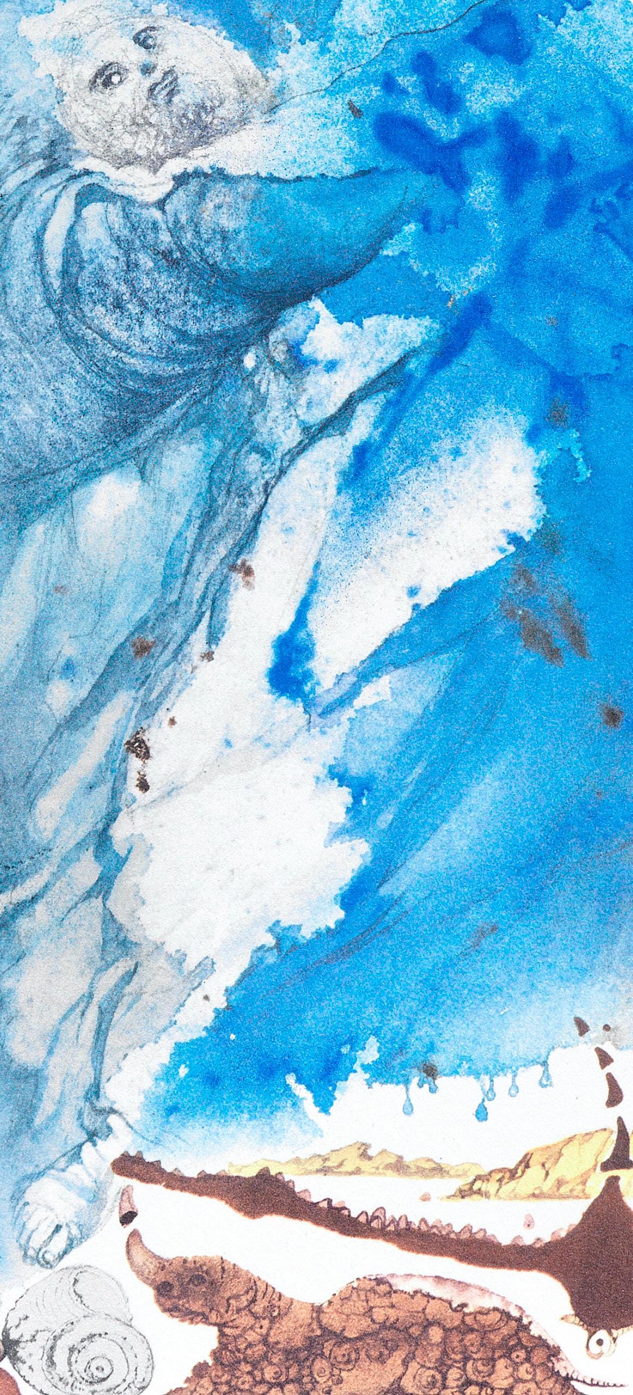 Salvador Dali, Composition (Michler/Lpsinger 1600; Field 69-3), Biblia Sacra, Lithograph