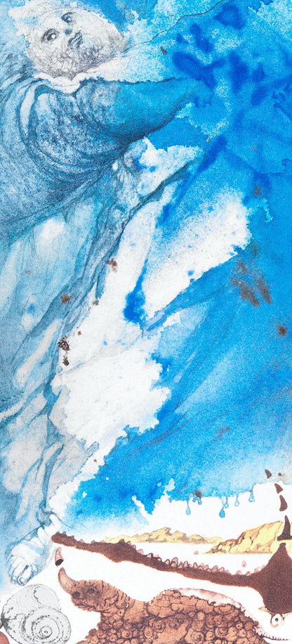 Salvador Dali, Composition (Michler/Lpsinger 1600; Field 69-3), Biblia Sacra, Lithograph