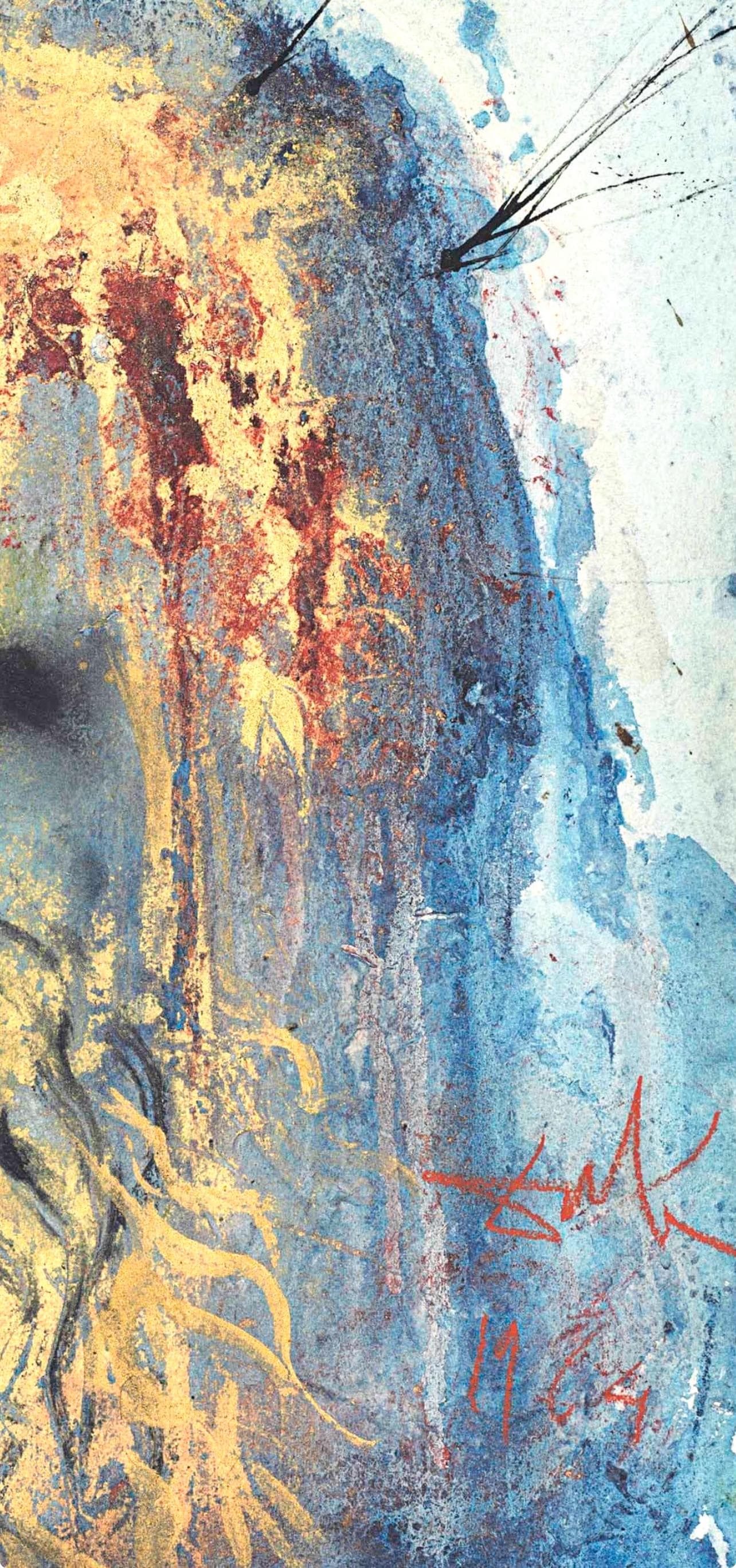 Salvador Dali, Composition (Michler/Lpsinger 1600; Field 69-3), Biblia Sacra, Lithograph