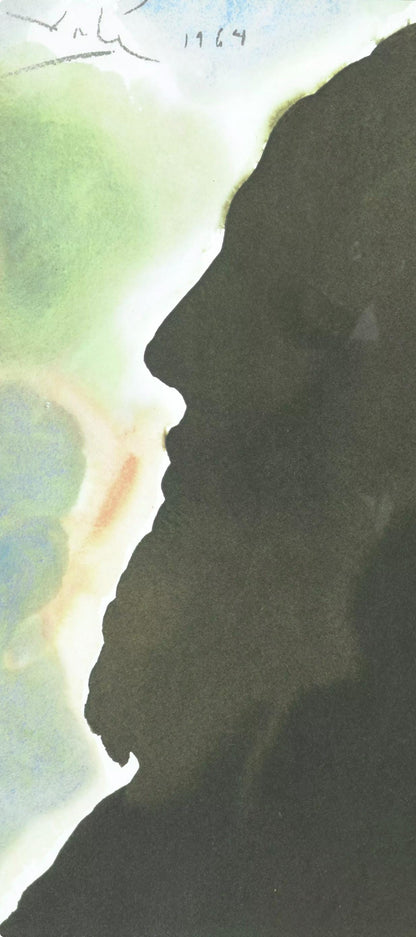 Salvador Dali, Composition (Michler/Lpsinger 1600; Field 69-3), Biblia Sacra, Lithograph