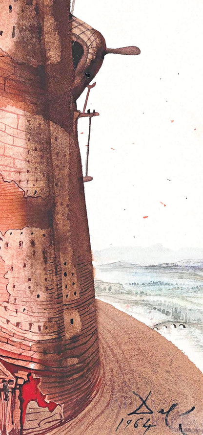 Salvador Dali, Composition (Michler/Lpsinger 1600; Field 69-3), Biblia Sacra, Lithograph