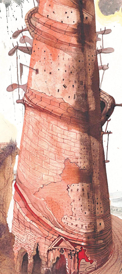 Salvador Dali, Composition (Michler/Lpsinger 1600; Field 69-3), Biblia Sacra, Lithograph