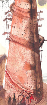 Salvador Dali, Composition (Michler/Lpsinger 1600; Field 69-3), Biblia Sacra, Lithograph