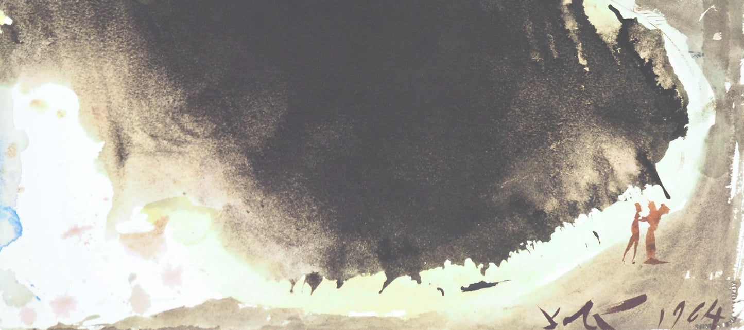 Salvador Dali, Composition (Michler/Lpsinger 1600; Field 69-3), Biblia Sacra, Lithograph