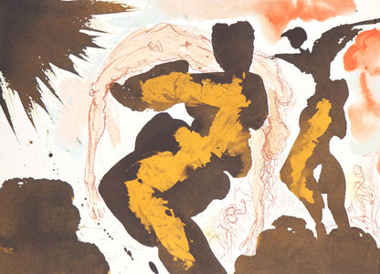 Salvador Dali, Composition (Michler/Lpsinger 1600; Field 69-3), Biblia Sacra, Lithograph