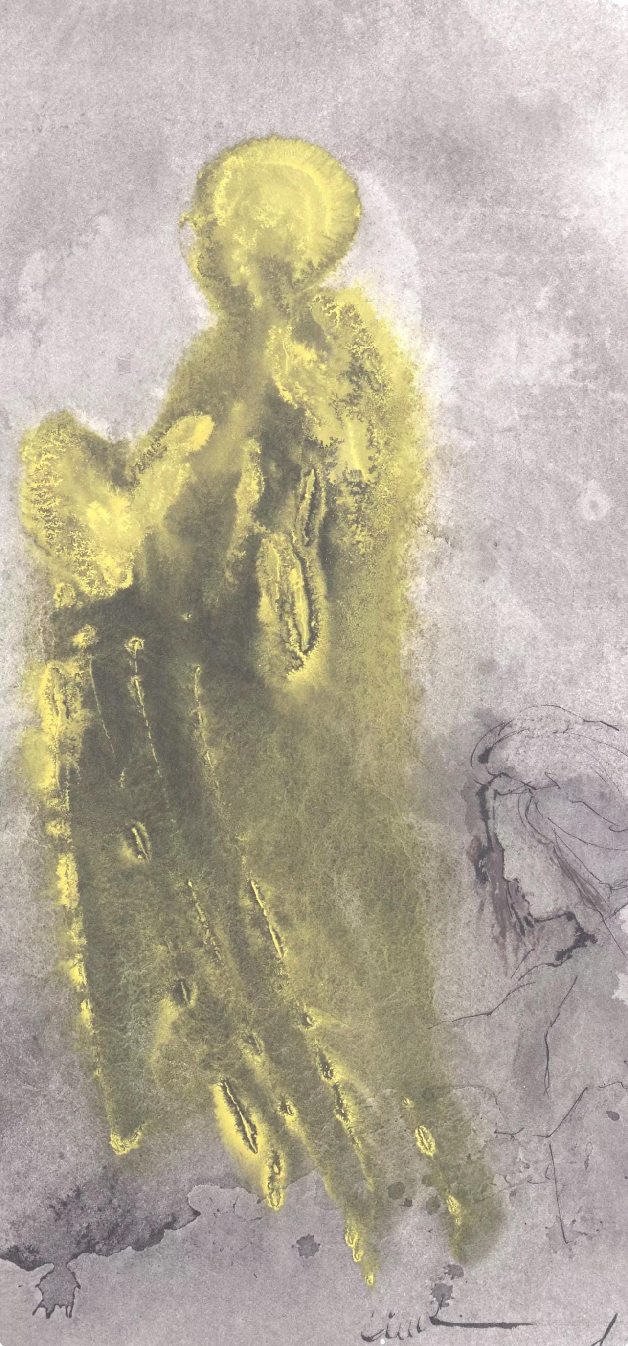 Salvador Dali, Composition (Michler/Lpsinger 1600; Field 69-3), Biblia Sacra, Lithograph