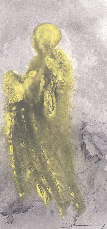 Salvador Dali, Composition (Michler/Lpsinger 1600; Field 69-3), Biblia Sacra, Lithograph