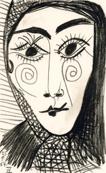 Pablo Picasso, 23.9.64 Iv (Cramer 148), Le Got Du Bonheur, Mixed Media Lithograph