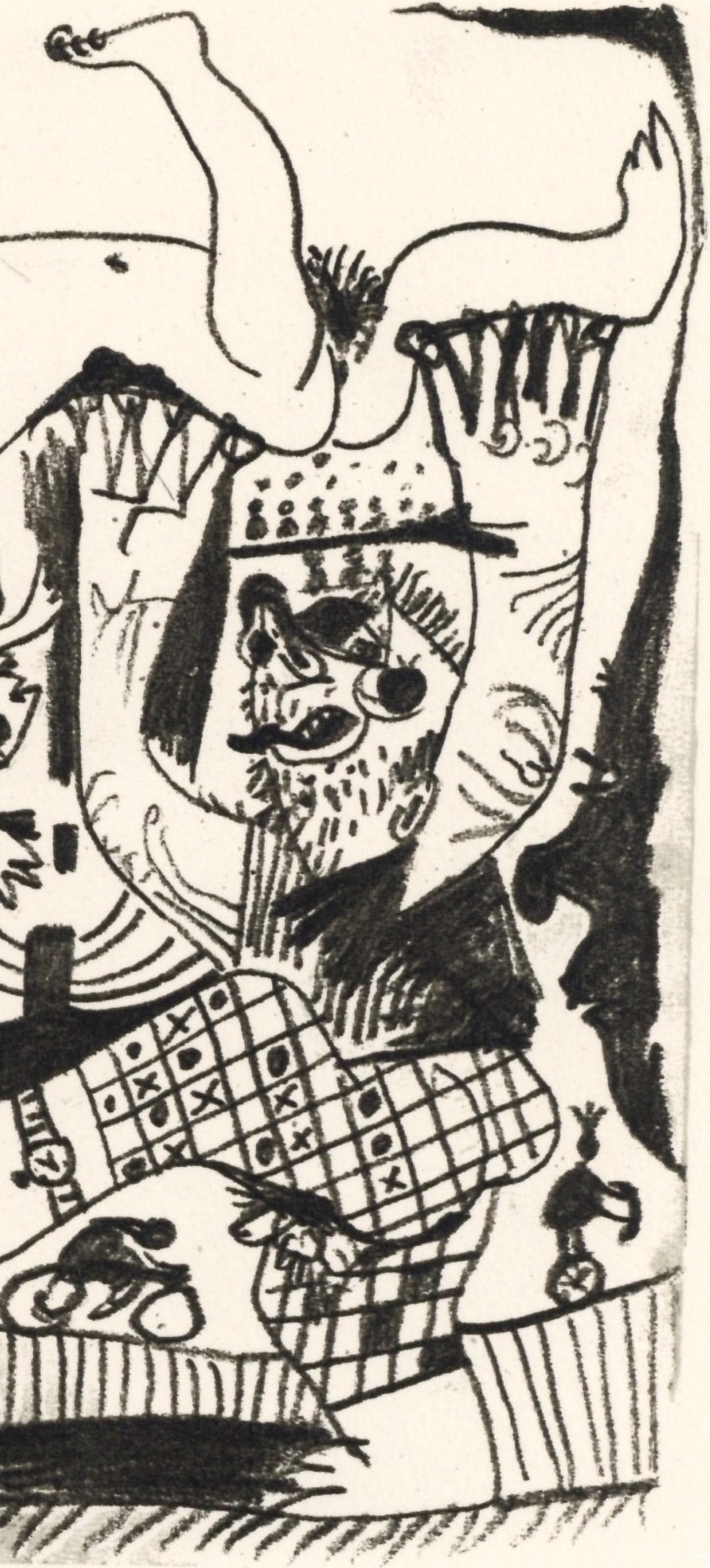 Pablo Picasso, 4.10.64. (Cramer 148), Le Got Du Bonheur, Mixed Media Lithograph