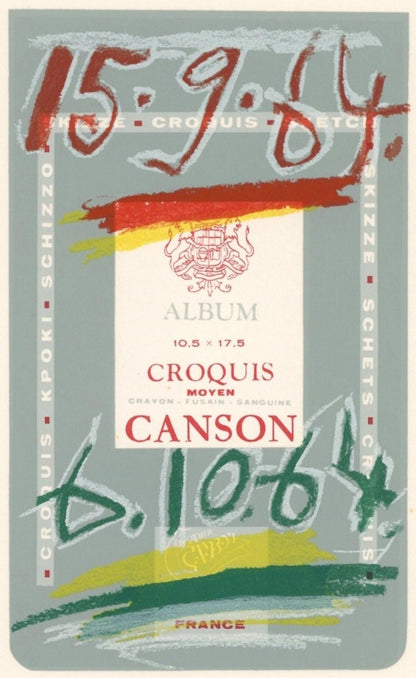 Pablo Picasso, 6.10.64. (Cramer 148), Le Got Du Bonheur, Mixed Media Lithograph