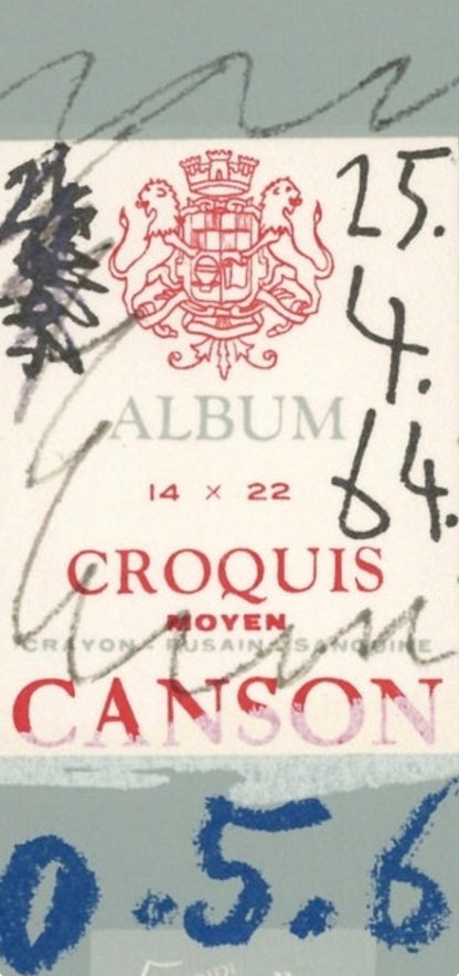 Pablo Picasso, 25.4.64. (Cramer 148), Le Got Du Bonheur, Mixed Media Lithograph