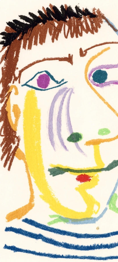 Pablo Picasso, 20.5.64. Ix (Cramer 148), Le Got Du Bonheur, Mixed Media Lithograph