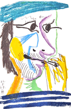 Pablo Picasso, 20.5.64. Ii (Cramer 148), Le Got Du Bonheur, Mixed Media Lithograph