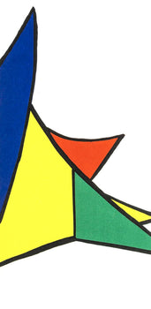 Alexander Calder, Chasse Neige, Stabiles, Derrire Le Miroir, Lithograph