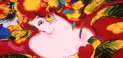 Peter Max, Women In Love, 1999, Hand Signed, Official Edition Offset Lithograph