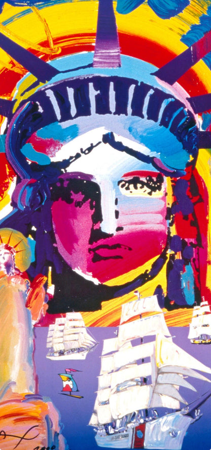 Peter Max, Opsail, 2000, Hand Signed, Official Edition Offset Lithograph