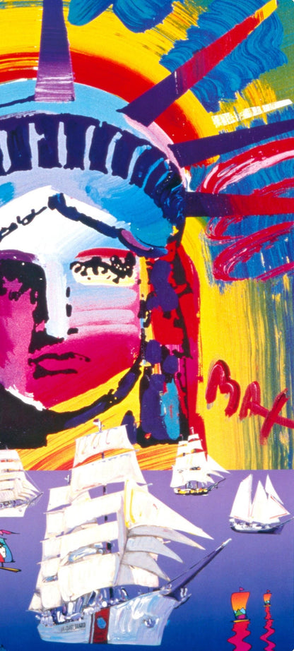 Peter Max, Opsail, 2000, Hand Signed, Official Edition Offset Lithograph