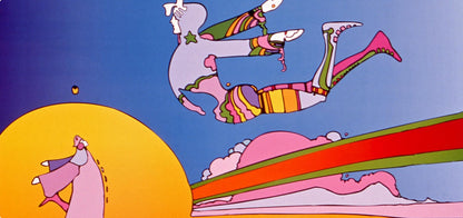 Peter Max, Cosmic Flyer, 2000, Hand Signed, Official Edition Offset Lithograph