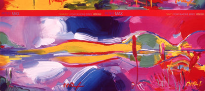 Peter Max, Four Seasons Series, 2000, Hand Signed, Official Edition Offset Lithograph