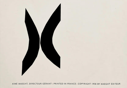 Ellsworth Kelly, Composition (Axsom Ia), Derrire Le Miroir, Lithograph