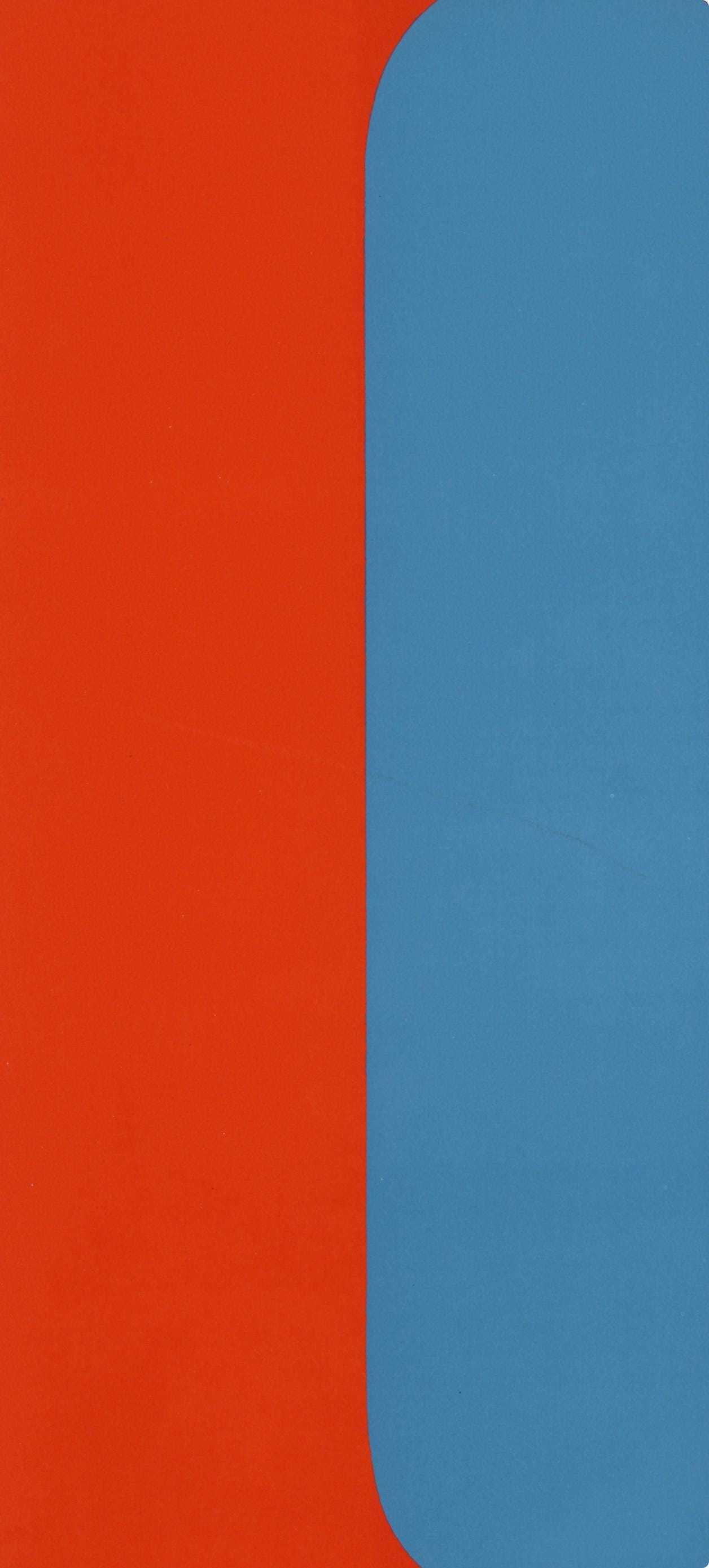 Ellsworth Kelly, Composition (Axsom Ib), Derrire Le Miroir, Lithograph