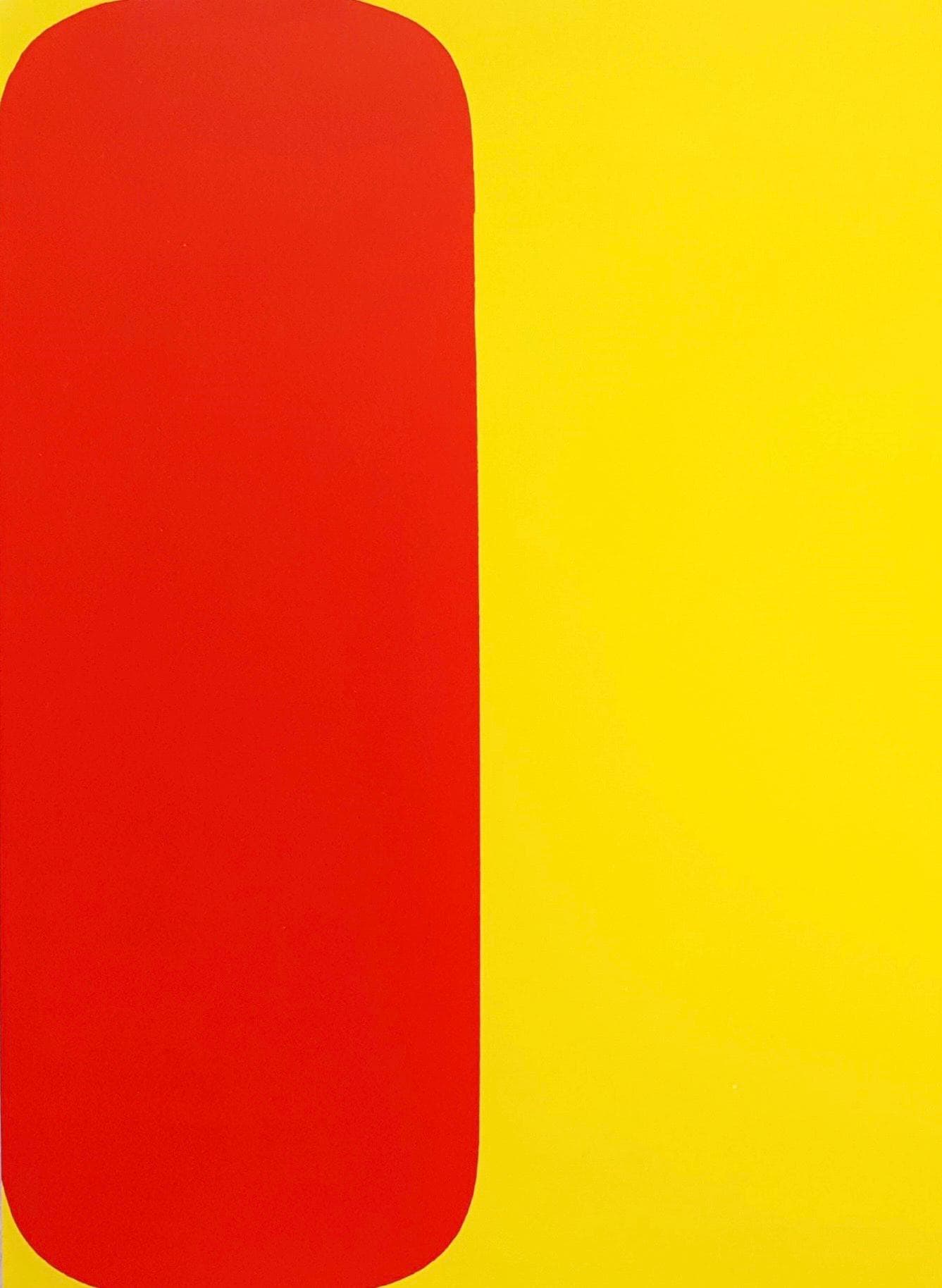 Ellsworth Kelly, Composition (Axsom Ib), Derrire Le Miroir, Lithograph