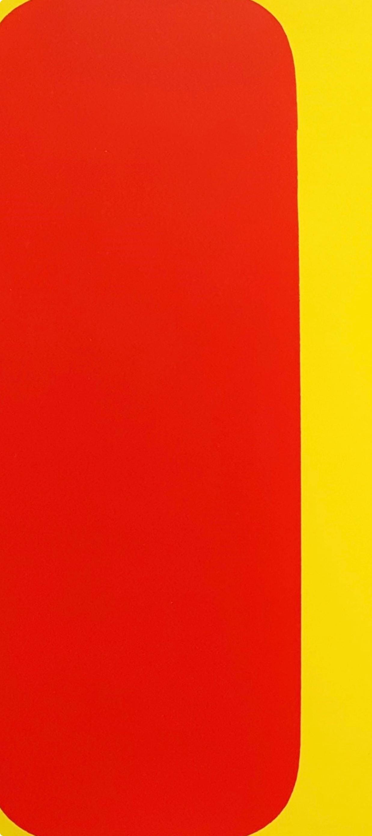 Ellsworth Kelly, Composition (Axsom Ib), Derrire Le Miroir, Lithograph