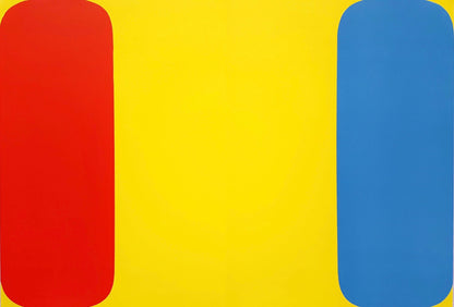 Ellsworth Kelly, Composition (Axsom Ib), Derrire Le Miroir, Lithograph