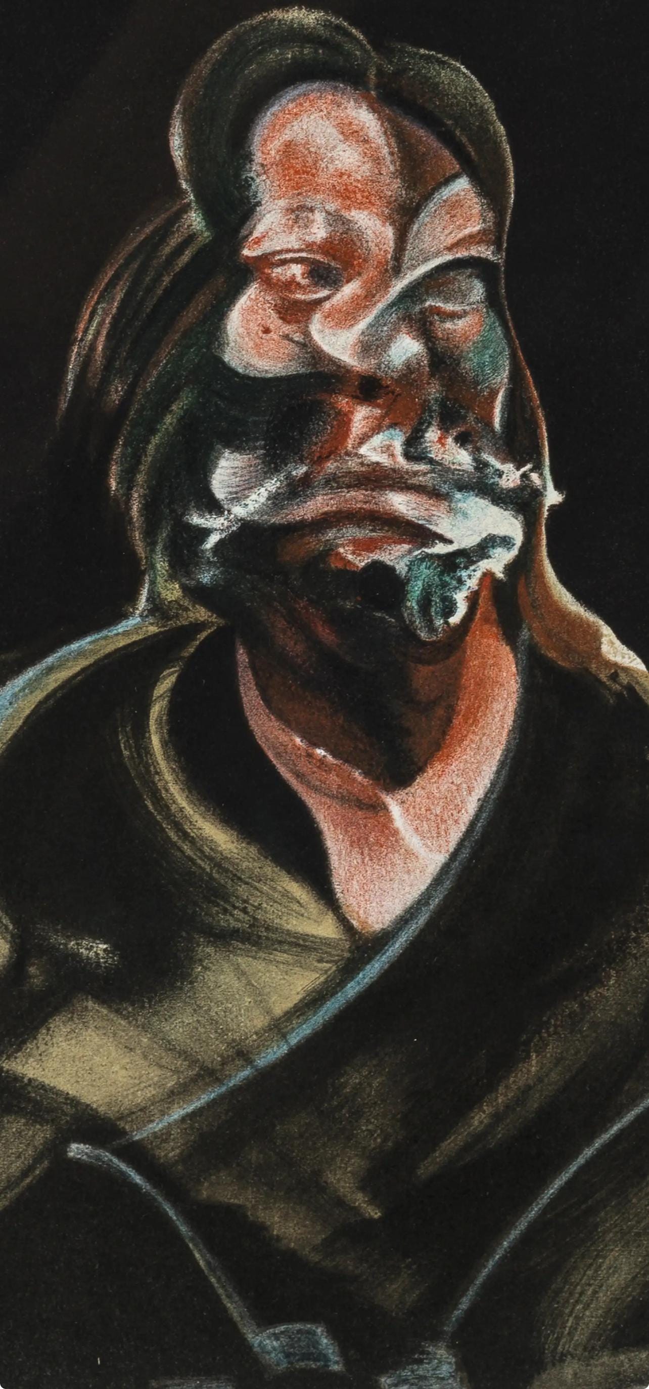 Francis Bacon, Portrait Of Isabel Rawsthorne, Derrire Le Miroir, Lithograph