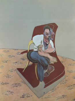 Francis Bacon, Study For Portrait Of Lucian Freud, Derrire Le Miroir, Lithograph