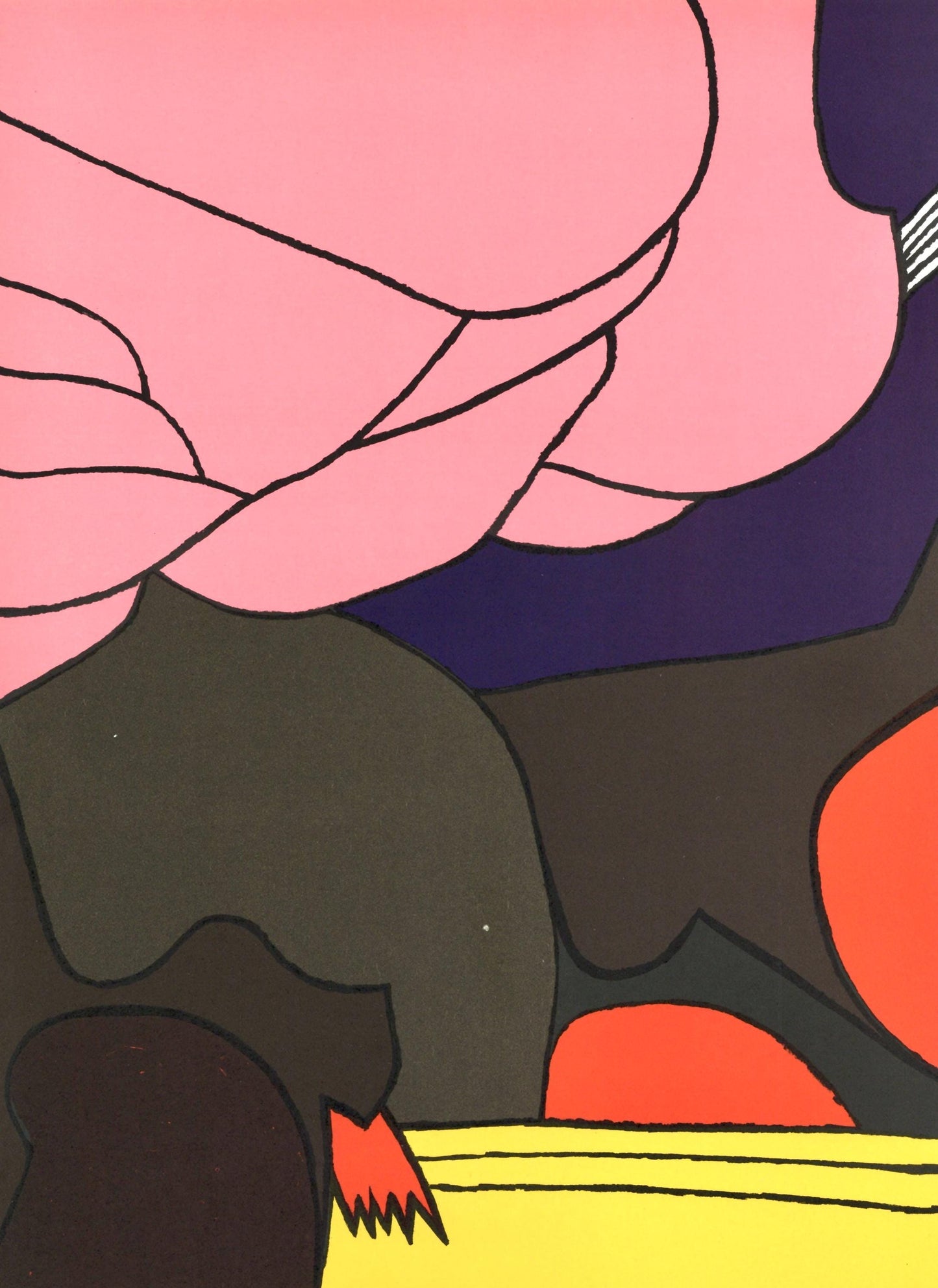 Joan Gardy-Artigas, Composition, Hommage Aim Et Marguerite Maeght, Derrire Le Miroir, Lithograph