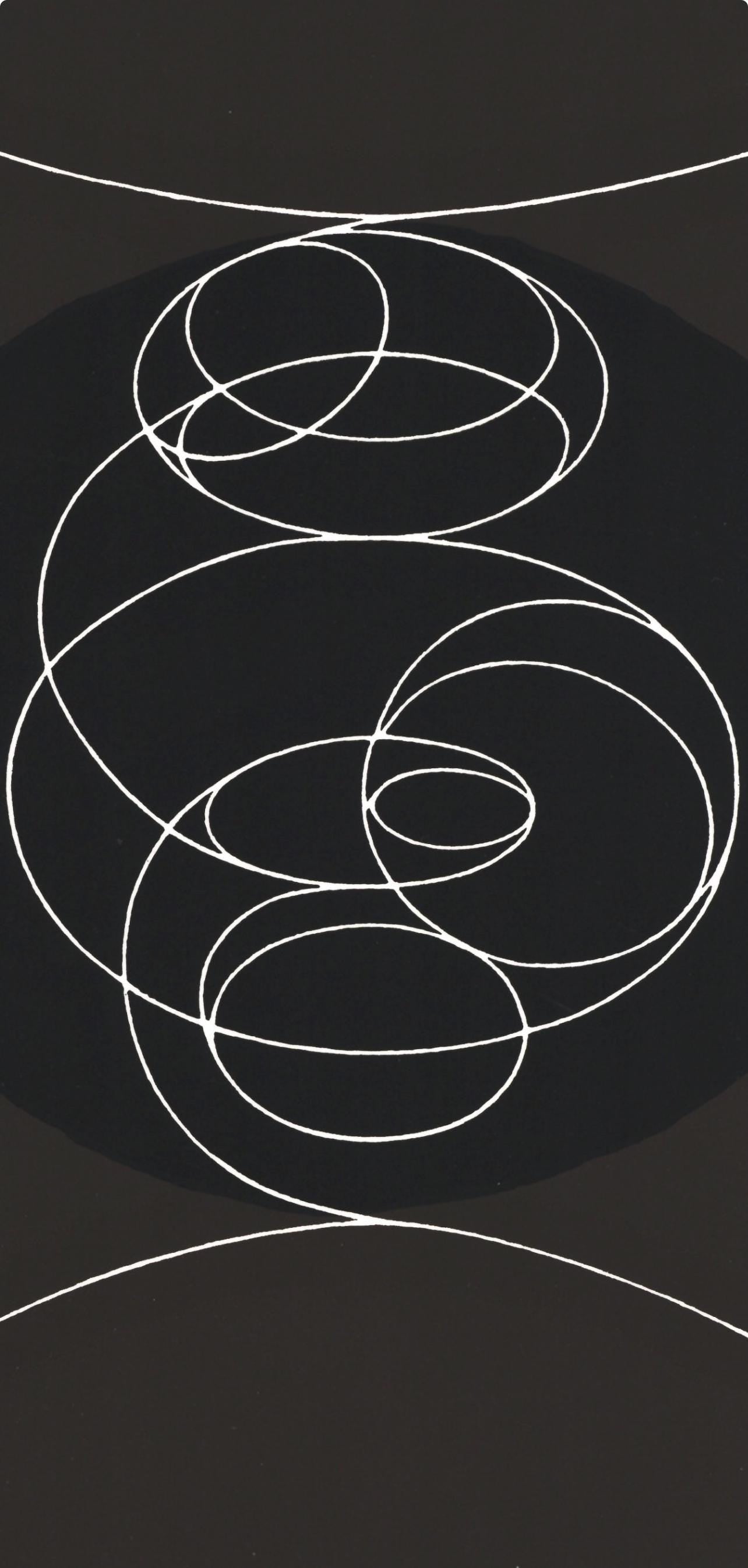 Pablo Palazuelo, Composition, Hommage Aim Et Marguerite Maeght, Derrire Le Miroir, Silkscreen