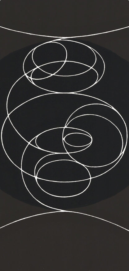 Pablo Palazuelo, Composition, Hommage Aim Et Marguerite Maeght, Derrire Le Miroir, Silkscreen