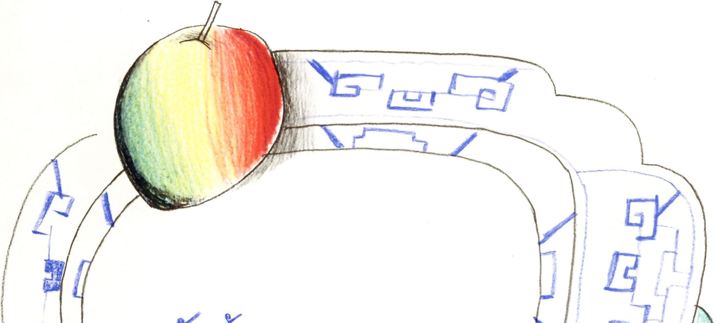 Saul Steinberg, Composition, Hommage Aim Et Marguerite Maeght, Derrire Le Miroir, Lithograph