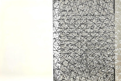 Shusaku Arakawa, Outside Blank, Hommage Aim Et Marguerite Maeght, Derrire Le Miroir, Lithograph