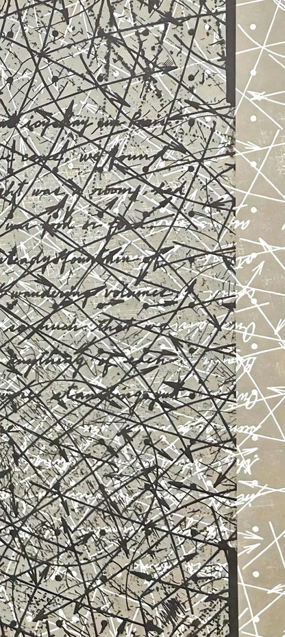 Shusaku Arakawa, Outside Blank, Hommage Aim Et Marguerite Maeght, Derrire Le Miroir, Lithograph