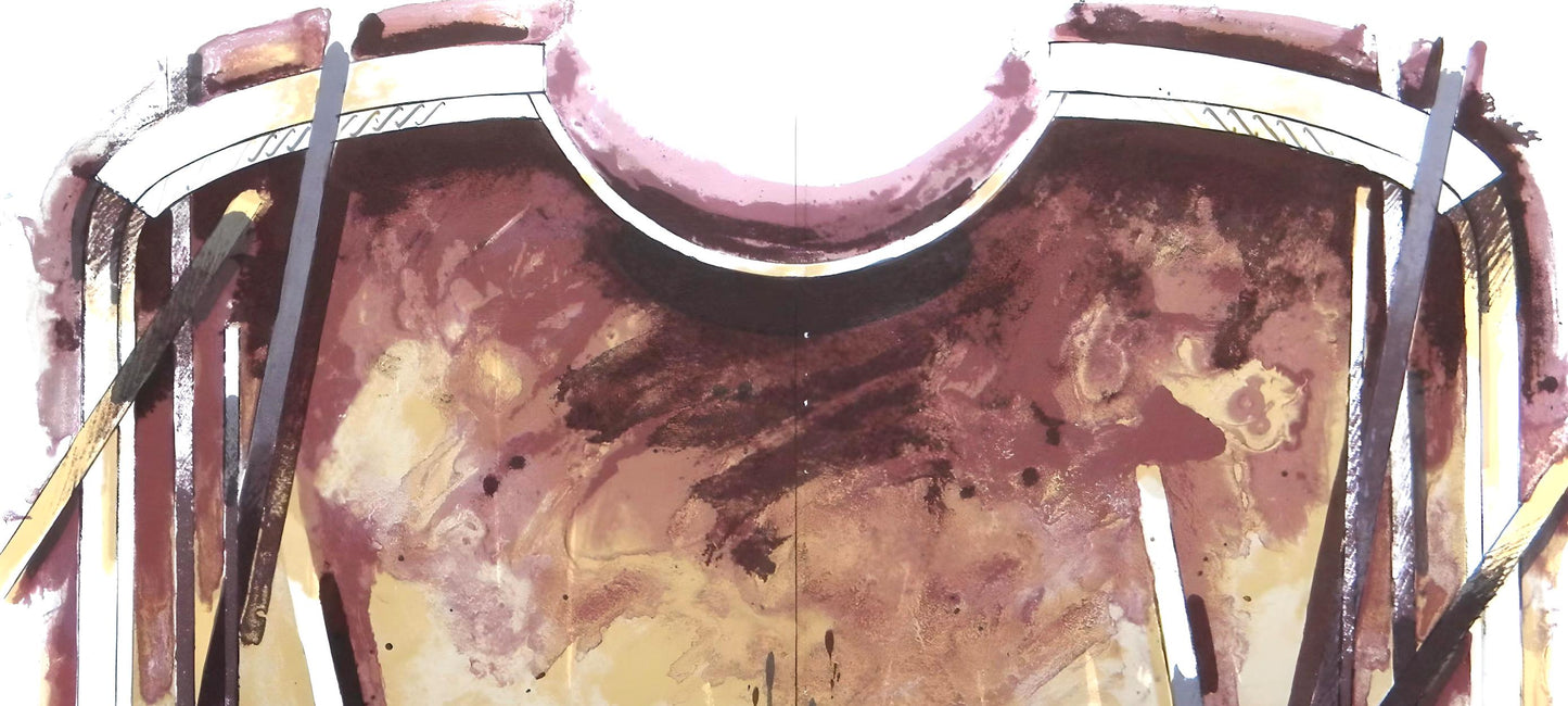 Gerard Titus-Carmel, Composition, Hommage Aim Et Marguerite Maeght, Derrire Le Miroir, Lithograph