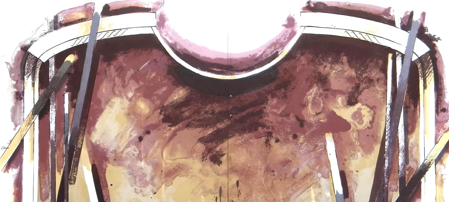 Gerard Titus-Carmel, Composition, Hommage Aim Et Marguerite Maeght, Derrire Le Miroir, Lithograph