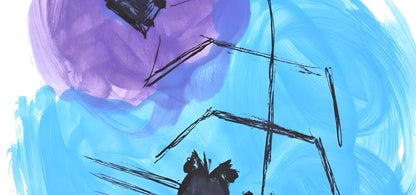 Vassilakis Takis, Composition, Hommage Aim Et Marguerite Maeght, Derrire Le Miroir, Lithograph