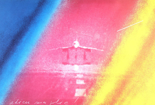 Jacques Monory, Composition, Hommage Aim Et Marguerite Maeght, Derrire Le Miroir, Lithograph