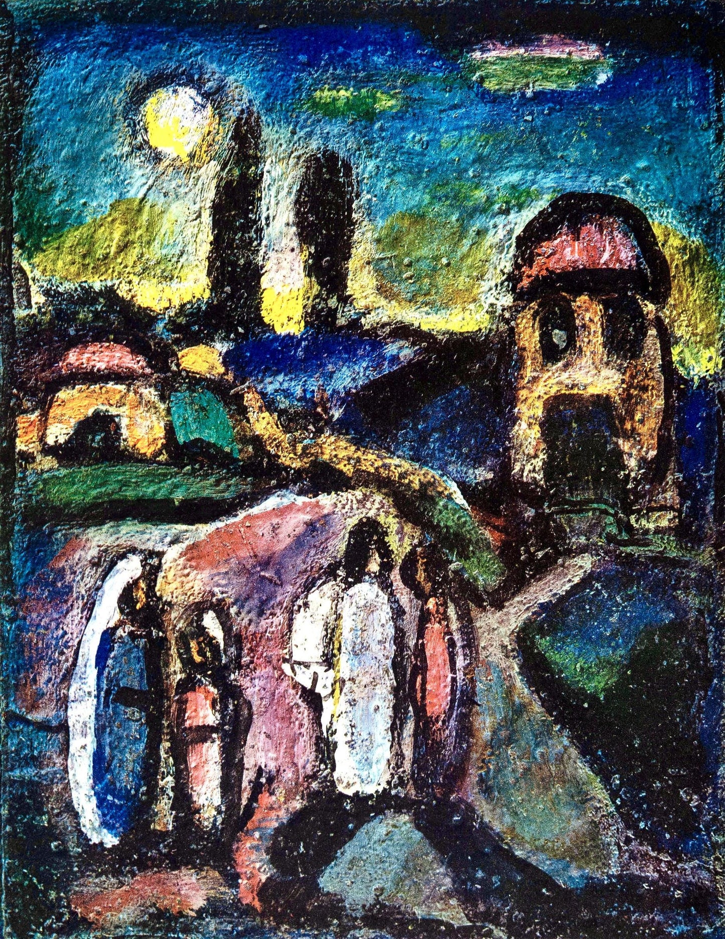 Georges Rouault, Pastorale Chrtienne, Stella Vespertina, Hliogravure
