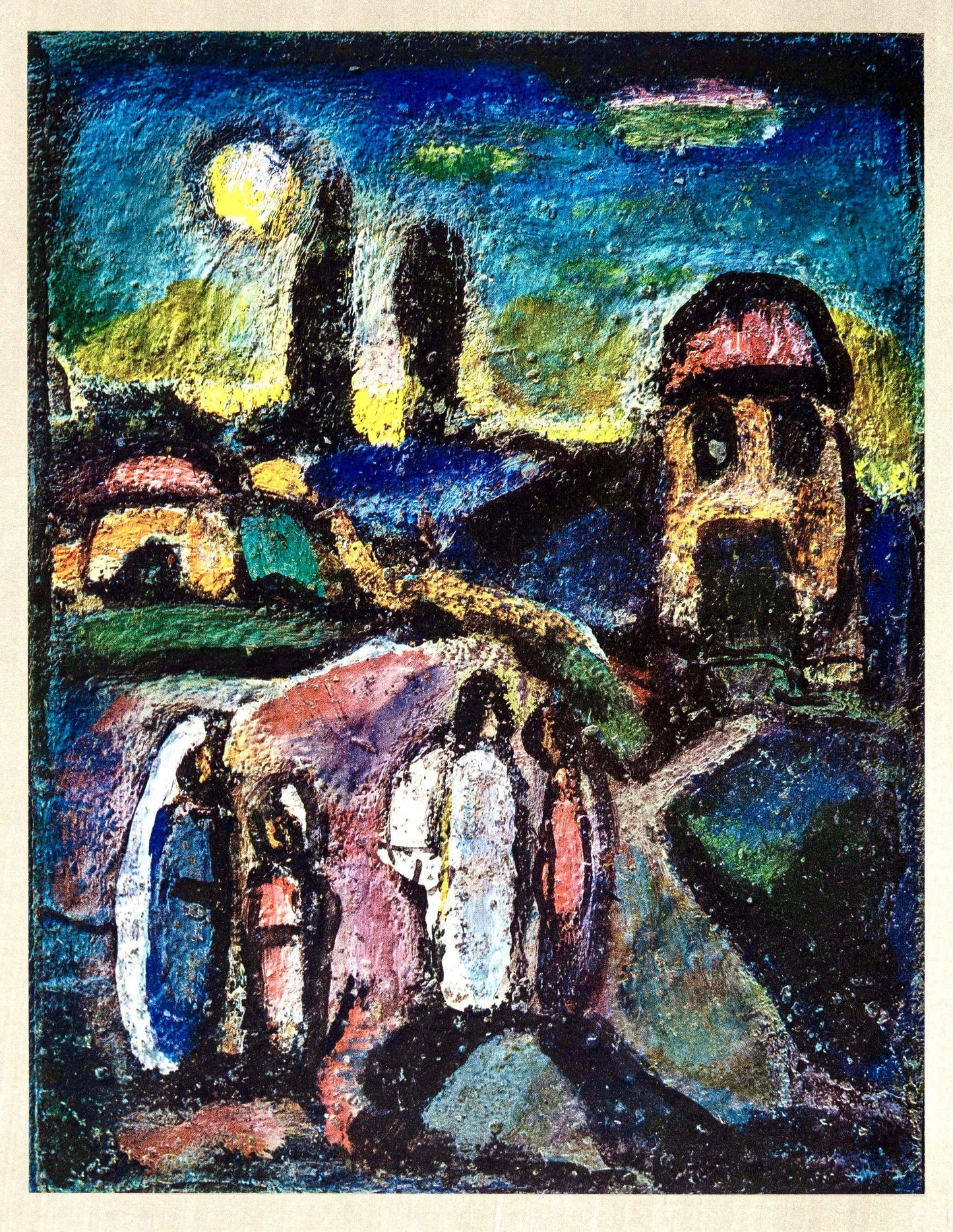 Georges Rouault, Pastorale Chrtienne, Stella Vespertina, Hliogravure