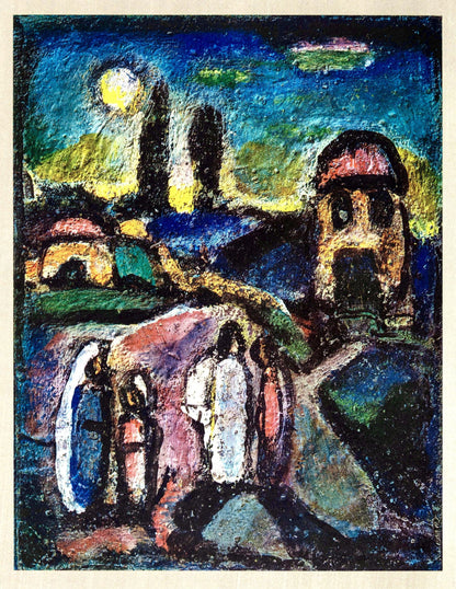 Georges Rouault, Pastorale Chrtienne, Stella Vespertina, Hliogravure
